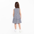 Платье для девочки, цвет серый, рост 92 см - фото 35736071