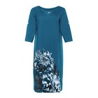 Платье женское, цвет синий, размер 50 - Фото 8