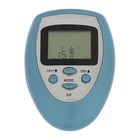 Массажёр для тела Luazon LEM-29, миостимулятор, 3 режима, 4 электрода, 2хААА, голубой - Фото 2