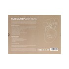 Массажёр для тела Luazon LEM-29, миостимулятор, 3 режима, 4 электрода, 2хААА, голубой - Фото 6