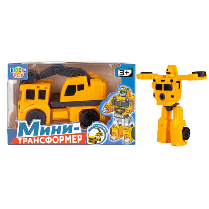 Анимационная игрушка «Мини-трансформер», МИКС - Фото 1