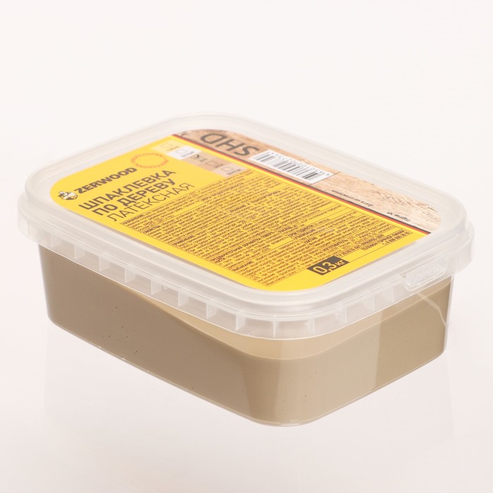 Шпаклевка ZERWOOD SHD по дереву латексная дуб  0,3кг - Фото 1