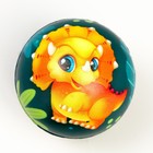 Мягкий мяч «Динозаврики», цвета МИКС - Фото 3