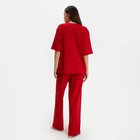 Комплект женский (футболка и брюки) KAFTAN Basic р. 40-42, красный 7677106 - фото 367657 Комплект женский (футболка и брюки) KAFTAN Basic р. 40-42, красный 7677106 - фото 367657