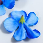 Бутон на ножке для декорирования "Вишня синяя" d=4,5 см (комплект 10 шт) - фото 41695333