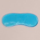 Маска для лица гидрогелевая, охлаждающая/согревающая, 17 × 7 × 0,5 см, цвет синий - фото 7291660