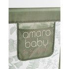Барьер AMAROBABY safety of dreams для кровати, защитный, 120 см, цвет оливковый - Фото 6