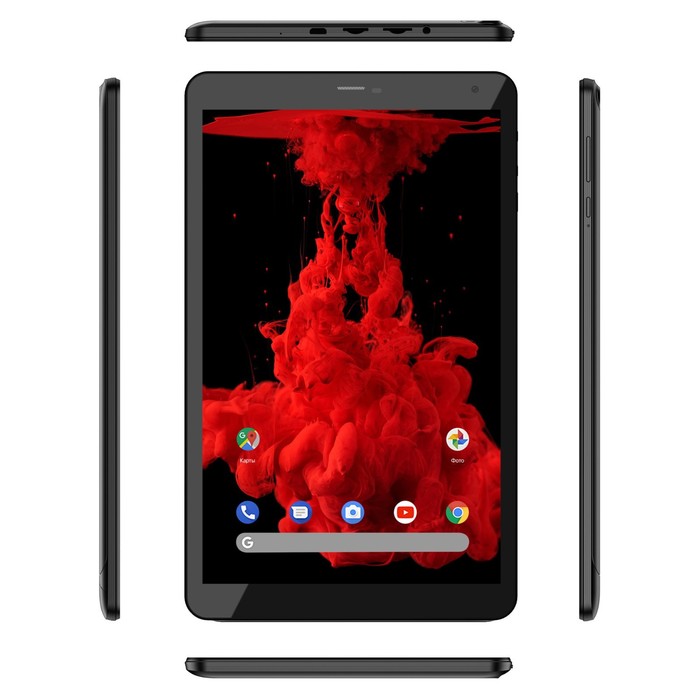 Планшет Digma Optima 10 E600, 10", IPS 1280x800, 1.3 ГГц, 2+16 Гб, 2 Мп, Android 11, чёрный   798614 - фото 51342840