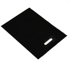 Пакет полиэтиленовый с вырубной ручкой, Черный 30-40 См, 30 мкм (50 шт) - фото 809316553