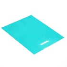 Пакет полиэтиленовый с вырубной ручкой, Бирюзовый 30-40 См, 30 мкм (50 шт) - фото 809299023