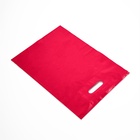 Пакет полиэтиленовый с вырубной ручкой, Розовый 30-40 См, 70 мкм (50 шт) - фото 809334724