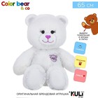 Мягкая игрушка «Медведь», 3 открытки, цвет белый, 65 см - фото 3873918