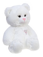 Мягкая игрушка «Медведь», в комплекте 3 открытки, белый, 40 см (65 см) - Фото 8