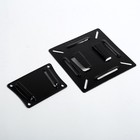 УЦЕНКА Кронштейн LuazON KrON-66, для ТВ, фиксированный, 10-32", 10 мм от стены, чёрный - Фото 5