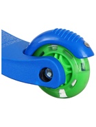 Самокат GRAFFITI, колёса световые PU 110/75 мм, ABEC 7, цвет синий - Фото 9