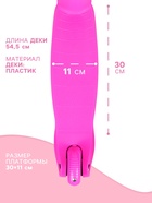 Самокат GRAFFITI, колёса световые PU 110/75 мм, ABEC 7, розовый - Фото 4