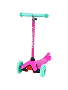 Самокат GRAFFITI, колёса световые PU 110/75 мм, ABEC 7, цвет розовый - Фото 6