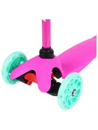 Самокат GRAFFITI, колёса световые PU 110/75 мм, ABEC 7, цвет розовый - Фото 8