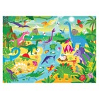 Книга со светящимися наклейками «Время динозавров», 40 наклеек, 4 стр. - Фото 2