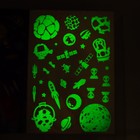 Книга со светящимися наклейками «Просторы космоса», 70 наклеек, 4 стр. - Фото 4