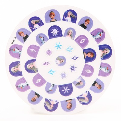 Маникюрный набор. Наклейки для ногтей, Холодное сердце