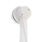 Сифон для ванны Unicorn S102, 1 1/2"х40 мм, полуавтомат, перелив 50 см, с гофрой 40×40/50 мм 7914185