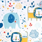 Пеленка на непромокаемой основе, 80×100 см «Африка» - Фото 3