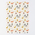 Пеленка на непромокаемой основе, 50*70 см «Лисички» - Фото 3