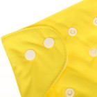 Многоразовый подгузник, 3-8 кг, желтый, Крошка Я - Фото 4