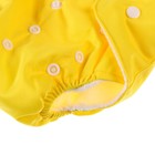Многоразовый подгузник, цвет желтый - Фото 9