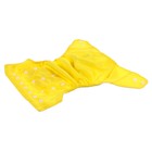 Многоразовый подгузник, цвет желтый - Фото 8