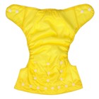 Многоразовый подгузник, цвет желтый - Фото 6