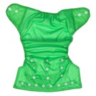 Многоразовый подгузник, цвет зеленый - Фото 7