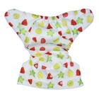 Многоразовый подгузник «Фрукты», 3-15 кг, белый, Крошка Я - Фото 6