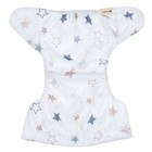 Многоразовый подгузник Крошка Я «Звезды», 3-15 кг, белый - Фото 13