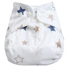 Многоразовый подгузник Крошка Я «Звезды», 3-15 кг, белый - Фото 7
