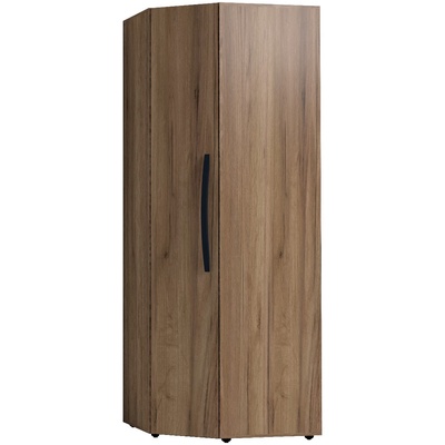 Шкаф угловой Nature 156, 862×862×2300 мм, цвет дуб табачный craft