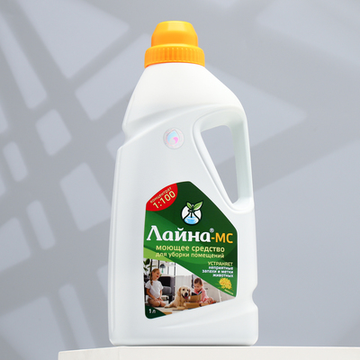 Концентрат для уборки помещений с домашними животным «Лайна», 1 л, мимоза