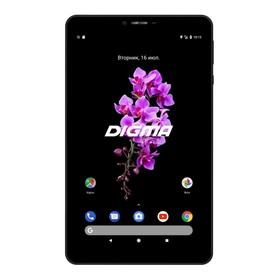 Планшет Digma CITI Octa 80, 8', IPS 1920x1200, 1.6 ГГц, 4+64 Гб, 5 Мп, Android 9, чёрный