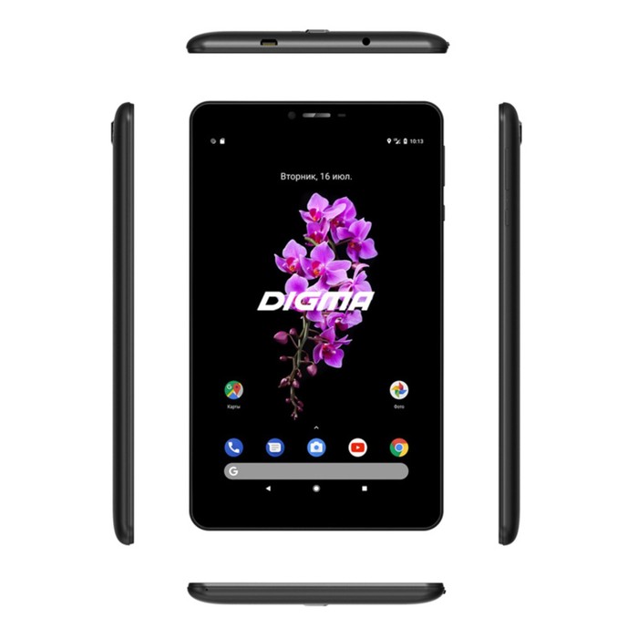 Планшет Digma CITI Octa 80, 8", IPS 1920x1200, 1.6 ГГц, 4+64 Гб, 5 Мп, Android 9, чёрный - фото 51321602