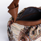 Сумка кросс-боди Vita на молнии, цвет коричневый - фото 24065136