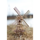 Сборная модель деревянная 3D, EWA, Ветряная мельница механическая - фото 5568121