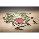 Деревянный пазл EWA, Динозавр T-REX, 28 × 17 см, головоломка - Фото 9
