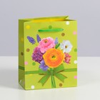 Набор подарочных пакетов "На любой вкус", 11,5 х 14,5 х 6,5 см - фото 45437113