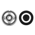 Варочная поверхность MAUNFELD EGHG.43.33CBG.R/G, газовая, 3 конфорки, бежевая - Фото 5