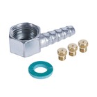 Варочная поверхность MAUNFELD EGHG.43.33CBG.R/G, газовая, 3 конфорки, бежевая - Фото 7