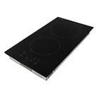 Варочная панель MAUNFELD EVCE.292-BK, электрическая, 2 конфорки, сенсор, чёрная 7909578