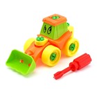 Конструктор винтовой «Трактор», 21 деталь - Фото 1