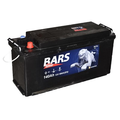 Аккумуляторная батарея BARS 140 Ач 6СТ-140.3 L, обратная полярность