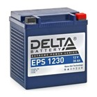 Аккумуляторная батарея Delta 30 Ач EPS 1230 (YTX30L-BS), обратная полярность - фото 295639669